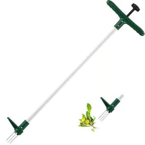 WaLensee 39 in. 3 Claws Manual Stand Up Weeder Remover