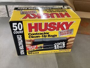 Husky 42 Gal. Contractor Bags, 50-Count