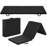 6x2ft Foam Tri-Fold Gym Exercise Floor Mat for Yoga, Aerobics, Pilates. Appears New