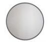 30 in. x 30 in. Modern Round Framed Adelina Black Circular Accent Mirror&nbsp;