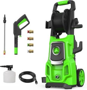 SWIPESMITH Electric Pressure Washer 3800 Max PSI, 2.6 GPM 