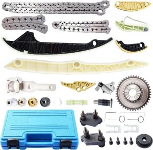 Engine Timing Chain Tool Kit for Audi 08-15 2.0L A3 A4 A5 A6 Q3 Q5 S3 TT Quattro, 08-14 2.0L Volkswagen Beetle CC EOS Golf GTI Jetta Tiguan Passat