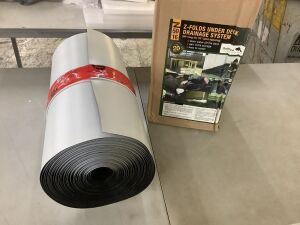 17-1/4" x 50' Heavy Duty Polyethylene Drain Membrane