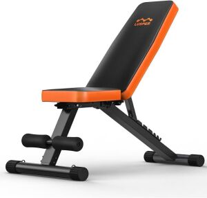 Lusper Adjustable and Foldable Weight Bench