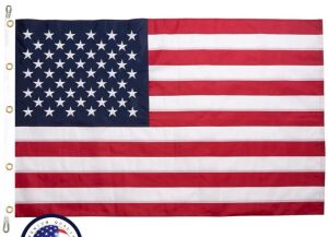 American Flag for Outside, Spun Polyester, 20' x 30' 