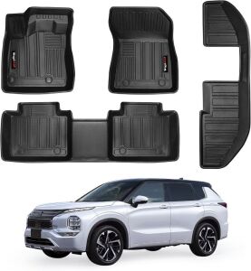 All Weather Floor Mats for 2022-2024 Mitsubishi Outlander