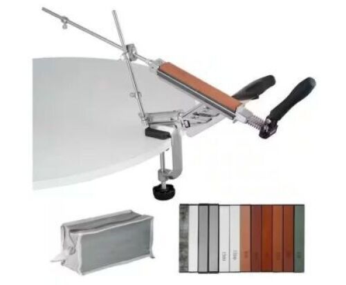 &nbsp;Knife Sharpener Kit 360&deg; Rotation with 12-Whetstone 120-10000 Grit&nbsp;