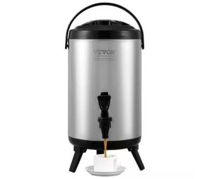 Stainless Steel Insulated Beverage Dispenser 2Gal.  