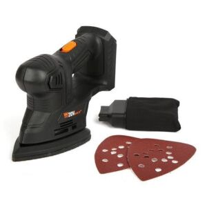 WEN 20401BT 20V Max Cordless Detailing Palm Sander, Tool Only 