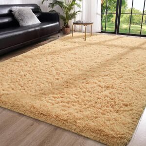 Toneed Fluffy Area Rug, 6' x 9' 