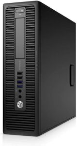 HP EliteDesk 705 G1 SFF, A6-7400B 3.5GHz, 8GB RAM, 500GB Hard Drive, DVDRW, Windows 10 Pro 64Bit