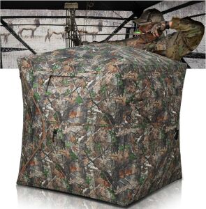 HUNTSEN Pop Up Hunting Blind 