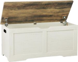 Timberer 39.4" Large Storage Trunk with 2 Safety Hinges