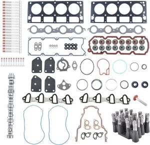  NON AFM DOD Disable Kit Camshaft Lifters Head Gaskets and Bolts for 2007-2013 Chevy Silverado 1500 Tahoe GMC Sierra Yukon Buick 5.3L 