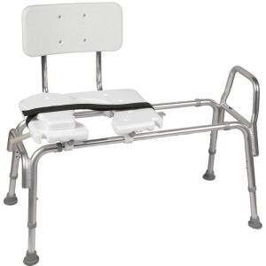 DMI Transfer Bench Sliding Shower Chair