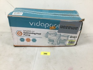 VidalPool Swimming Pool Pump (SPD200-LV)