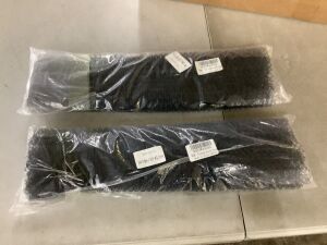 Lot of (2) Fireplace Screens, 24" x 18" 