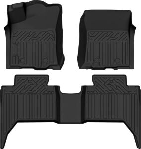  Tacoma Floor Mats for 2018-2023 Toyota Tacoma Double Cab & Automatic