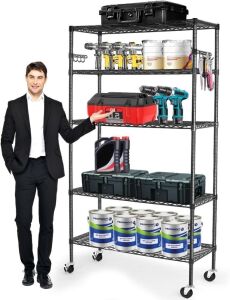 5 Tier Heavy Duty Storage Shelves