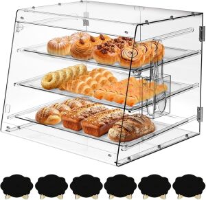 3 Tray Bakery Display Cas