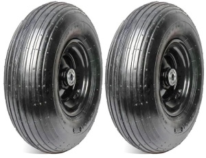 AR-PRO (2-Pack) 4.80/4.00-8" Flat Free Tire and Wheel - Universal Fit