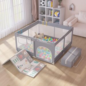 Baby Playpen with Mat