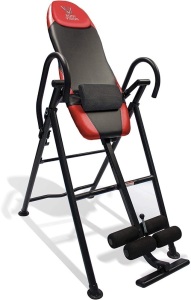 Body Vision IT9550 Deluxe Inversion Table with Adjustable Head Pillow & Lumbar Support Pad. Appears New