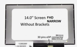 Laptop Screen TV140FHM-NH1 TV140FHM-NH2 1920x1080 30 pin IPS nobrackets