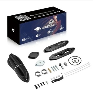 SPELAB 2011-2023 Ford 6.7L Powerstroke Diesel EGR Delete Kit w/Coolant Bypass Black