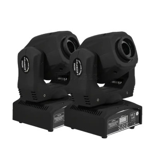 2PCS 60W LED Gobo Moving Head Lights DMX Controlled