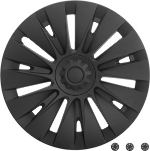 Wheel Covers for Tesla Model Y Accessories 2024 19 Inch 4 Pcs Hubcaps Compatible with Tesla Model Y 2024 2023 2022 2021 2020