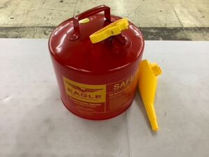 Eagle Gasoline Safety Can with Funnel