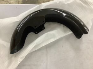 Bravema Motorcycle Front Fender, Gloss Black 