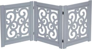 HOME DISTRICT Freestanding Pet Gate 47" x 19" 