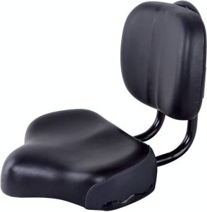 Extra Wide Bike Seat with Backrest