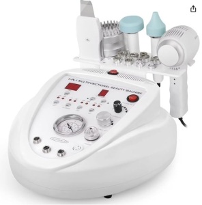 5 in 1 Micro Diamondermabrasion Machine, Facial Machine 68cmhg Professional Home Use Skin Care