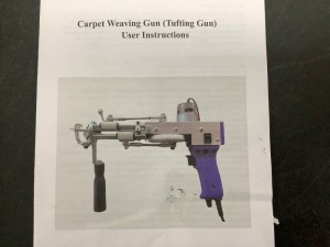 Carpet Weaving Gun (Tufting Gun)