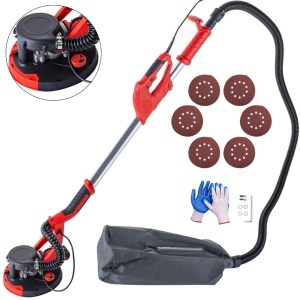 Vevor Drywall Sander 850w Extendable Handle Adjustable Variable Speed W/ Vacuum Bag - Appears New 