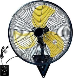 Bestronair 20 in Wall Mount Oscillating Fan  