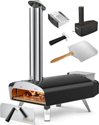 Mimiuo Outdoor Wood Pellet Pizza Oven 