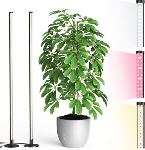 Full Spectrum Vertical Grow Light, 2 pc 