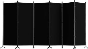 Folding Privacy Room Divider, 6 Panel 