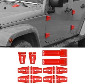 CheroCar Door Hinge Covers for Jeep 