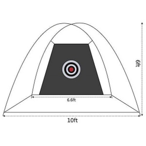 MIKODA Golf Practice Net Golf nets for Backyard Driving Golf Cutting Net Golf Net for Indoor Driving Range Swing and Cue (Hitting nets)