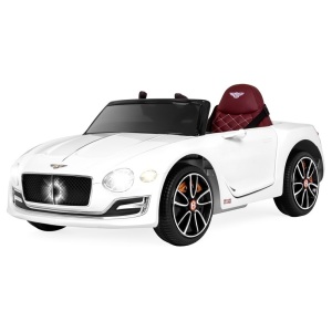 12V Kids Bentley Exp 12 Ride On Car W/ Remote Control, Foot Pedal, 2 Speeds, Headlights, Aux - Appears New