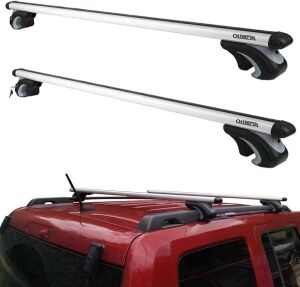 Otherya Aero Aluminum Universal 56'' Roof Rack Cross Bars, Existing Raised Side Rail with Gap -200 lbs Load Capacity