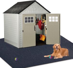 10.5 x 8.2 FT Outdoor Storage Shed Floor Mat