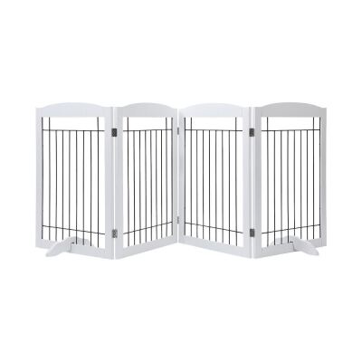 30" Tall 4-Panel Pet Gate