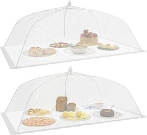  Simply Genius Extra Large Mesh Pop-Up Food Tents,  39x24, 2 Pack 