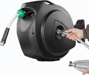 Retractable Garden Hose Reel 100FT 5/8"